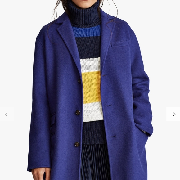 Polo Ralph Lauren Double Face Wool Blend Coat - Picture 2 of 9